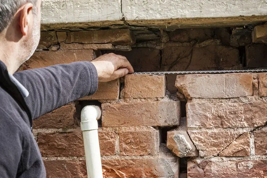 Cracked Wall Repair in Carthage, TN
